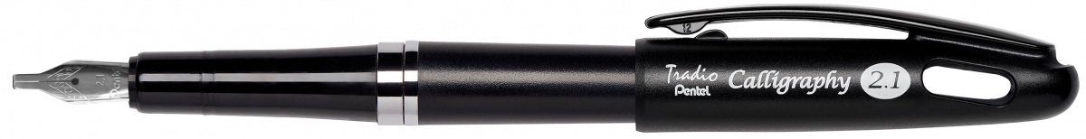 картинка Ручка перьевая для каллиграфии Tradio Calligraphy Pen, 2.1 мм, черный корпус/черные чернила