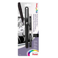 картинка Кисть с черными пигментами Brush Pen, в блистере