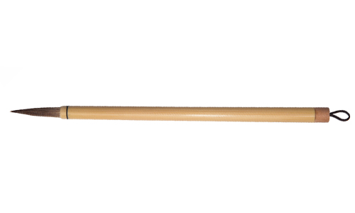 картинка Кисть для каллиграфии НB-236-3, волос смешанный, ручка бамбуковая Хоббитания
