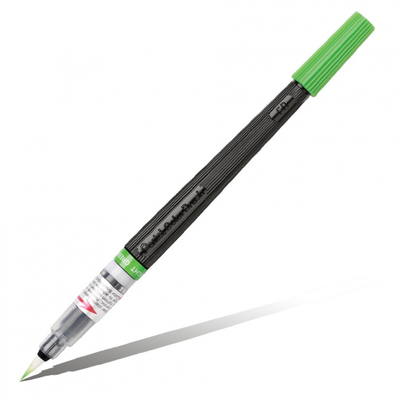 картинка Кисть с краской Colour Brush в блистере, светло-зеленый цвет