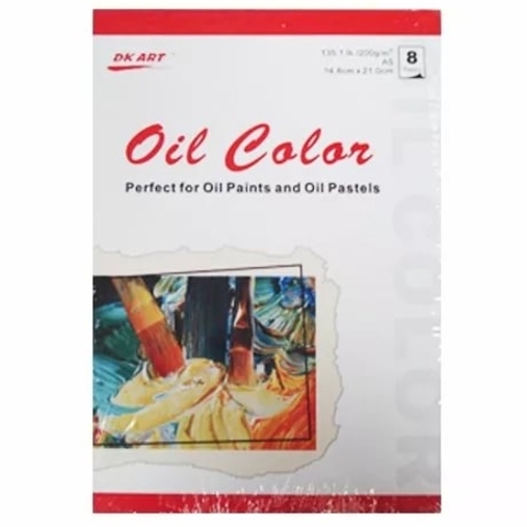 картинка Альбом для маслянных красок А3, плотн. 200 г/м2, 8 листов