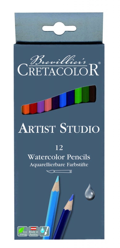 картинка Набор акварельных карандашей Artist Studio Line 12цв, в картонной коробке