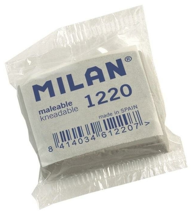 картинка Ластик-клячка MILAN "Malleable 1220", невулканизированный каучук, 37*28*10мм