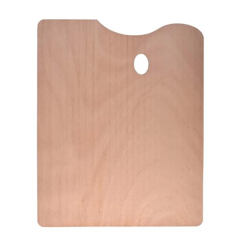картинка Палитра деревянная (фанера) прямоугольная 40*50 см SFA035, Хоббитания
