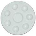 картинка Палитра пластиковая SFA040, круглая, диам. 12,5 см, 8 углублений, Хоббитания