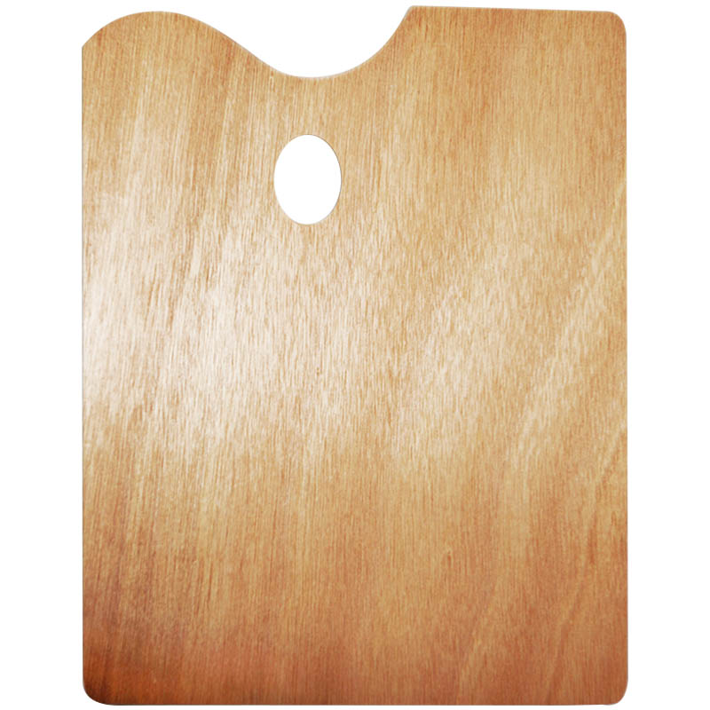 картинка Палитра  Малевич прямоугольная деревянная 30*40 см