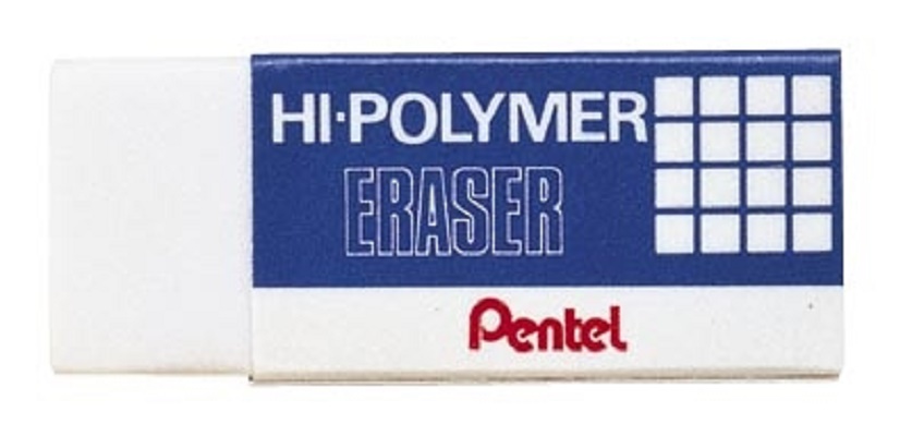 картинка Ластик Hi-Polymer Eraser, 43х17.5х11.5мм