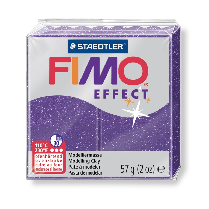 картинка Полимерная глина Fimo 602 purple 56 гр