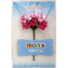 картинка "Decola" Цветы из бумаги, розовые