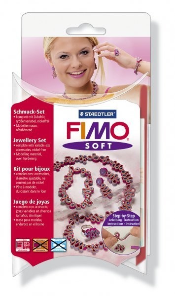 картинка Набор для создания украшения Fimo Soft 802388
