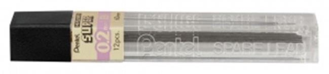 картинка Грифели для карандашей автоматич. Hi-Polymer Super, 12шт, 0,2мм