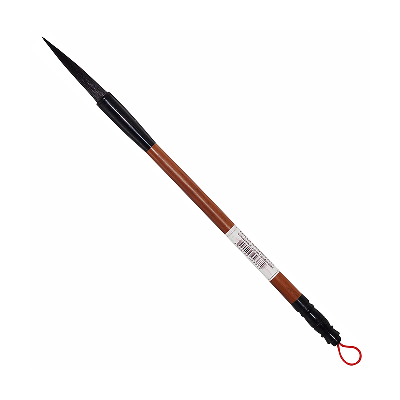 картинка Кисть для каллиграфии MB-114, волос смешанный, ручка бамбуковая Хоббитания