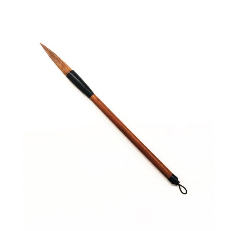картинка Кисть для каллиграфии MB-109, волос смешанный, ручка бамбуковая Хоббитания