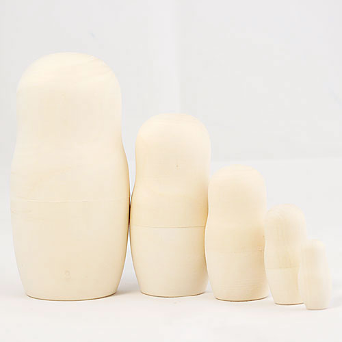 картинка Деревян. заготовка из липы Матрешка 5ти-местная,