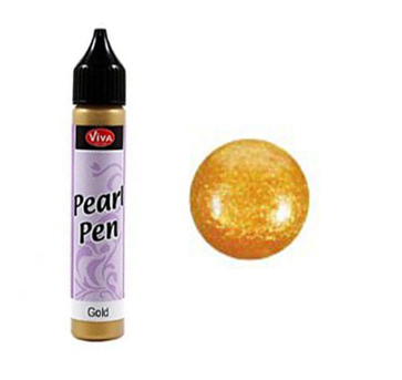 картинка Краска д/создания жемчужин Perlen-Pen Metallic 25 золото