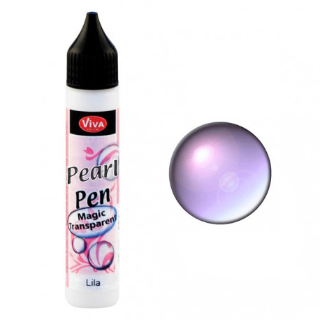 картинка Краска д/создания жемчужин Perlen-Pen Perlmutt 25 прозрачный лиловый