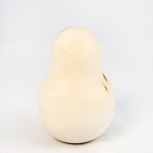 картинка Деревян. заготовка из липы Неваляшка Матрешка боль