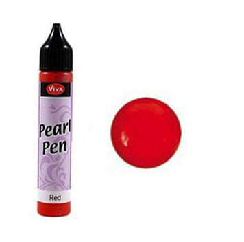 картинка Краска д/создания жемчужин Perlen-Pen 25 мл красны