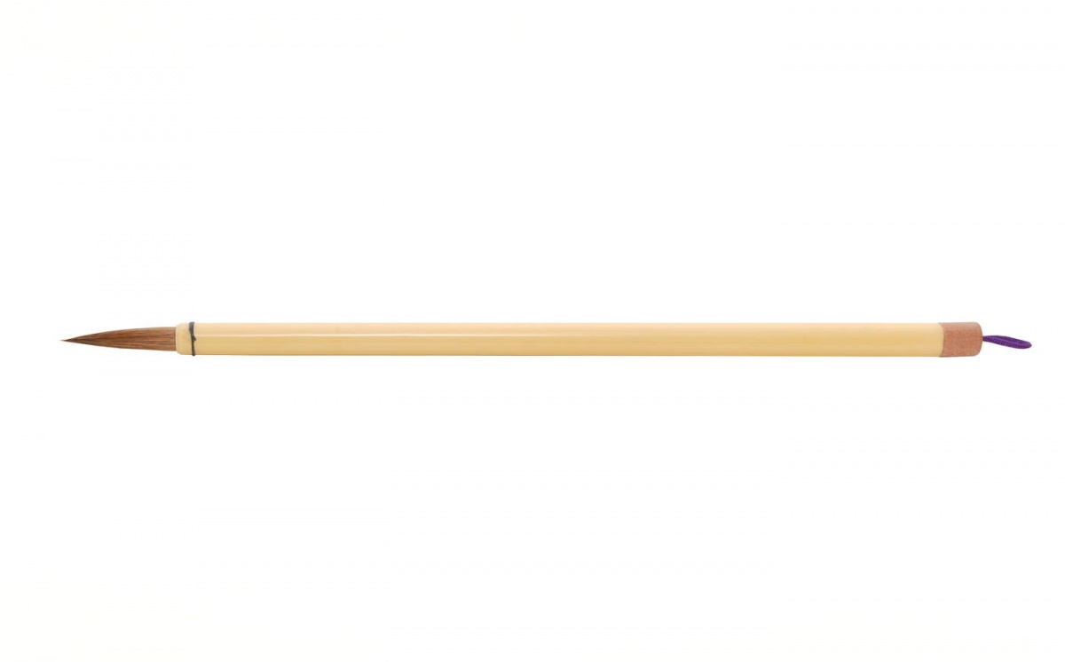 картинка Кисть для каллиграфии НB-236-6, волос смешанный, ручка бамбуковая Хоббитания