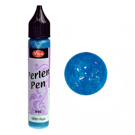 картинка Краска д/создания жемчужин Perlen-Pen Glitter 25 мл водный