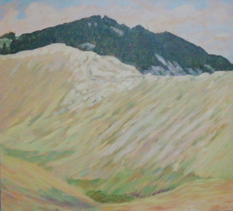 картинка Г. Маскаев "Золотая гора" х.м. 58,5*64,5, 2001г