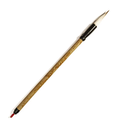 картинка Кисть для каллиграфии НB-256, волос смешанный, ручка бамбуковая Хоббитания