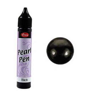 картинка Краска д/создания жемчужин Perlen-Pen 25 мл черный