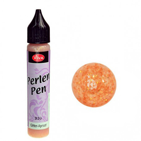 картинка Краска д/создания жемчужин Perlen-Pen 25 мл абрикосовый