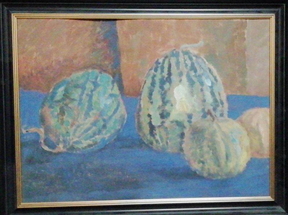 картинка Милавина М.Ю. "Арбузы и дыни", к.м, 58*42