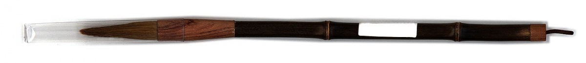 картинка Кисть для каллиграфии WB-114, волос смешанный, ручка бамбуковая Хоббитания