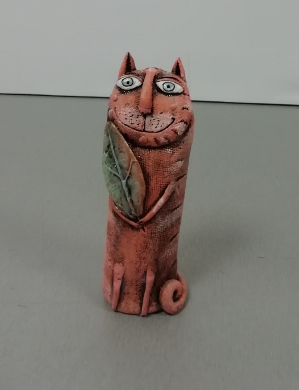 картинка Е. Трифонова  сувенир " Котик средний   "