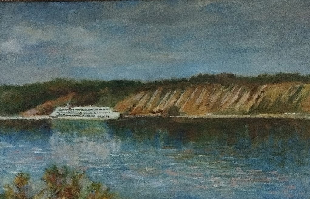 картинка Маркушина В.М."Воскресенский остров", 29*45, х.м., 2024