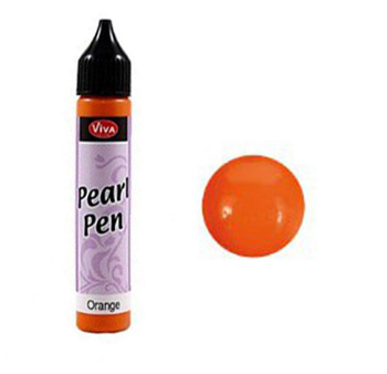 картинка Краска д/создания жемчужин Perlen-Pen 25 мл оранже