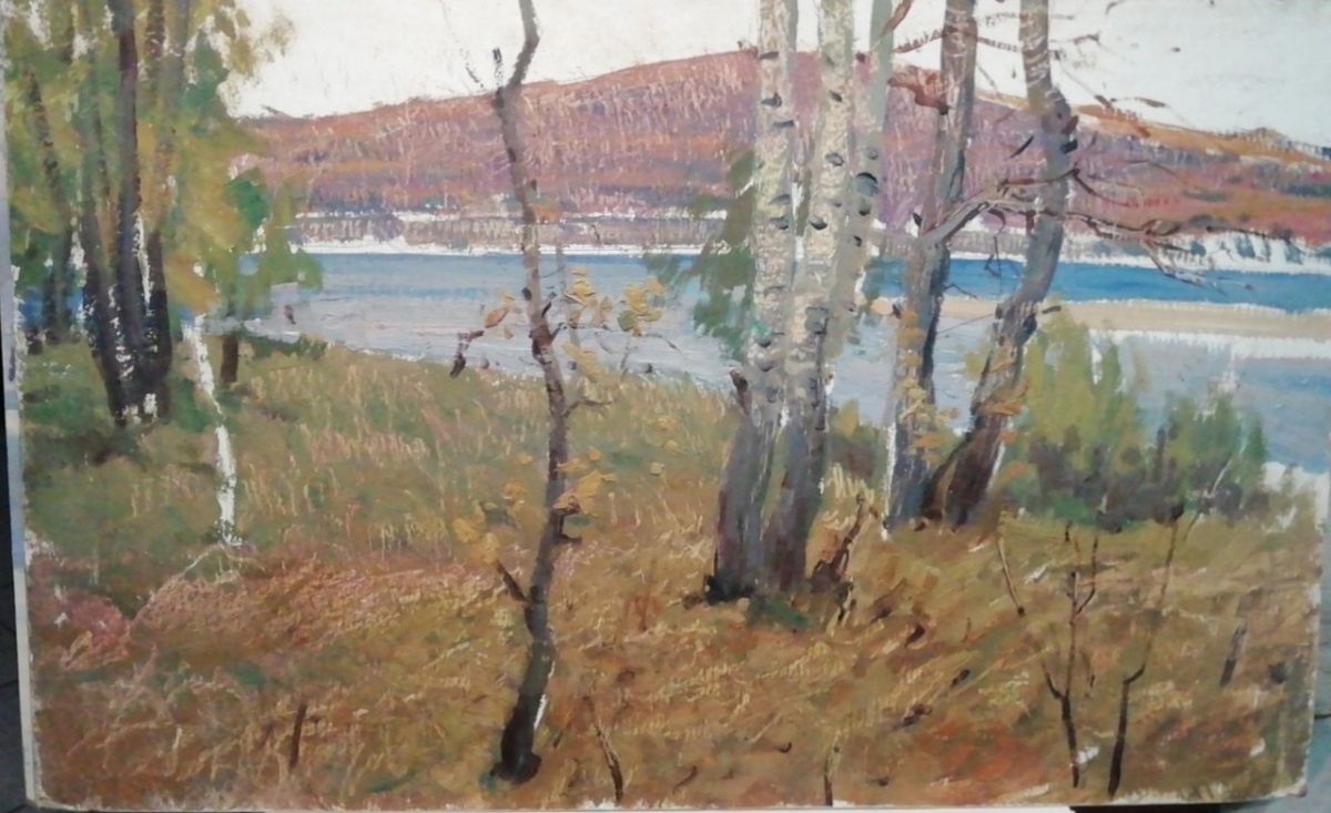 картинка Климашин "Осень", к.м, 50*100