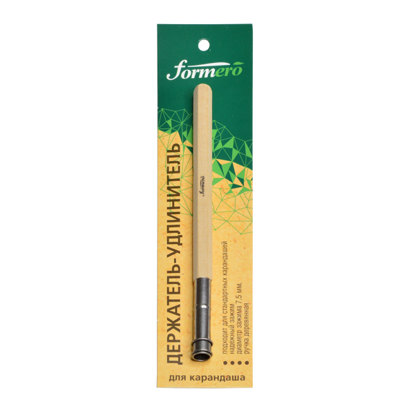 картинка Держатель-удлинитель для карандаша "FORMERO" односторонний, ручка деревянная