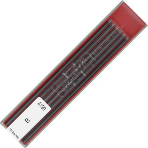 картинка Набор стержней для цангового карандаша d:2мм, B, 12шт. KOH-I-NOOR
