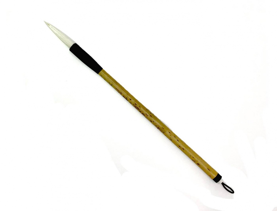 картинка Кисть для каллиграфии WB-119, волос смешанный, ручка бамбуковая Хоббитания