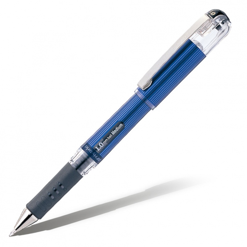 картинка Гелевая ручка с металлическим наконечником Hybrid Gel Grip DX, черный стержень, 1,0мм