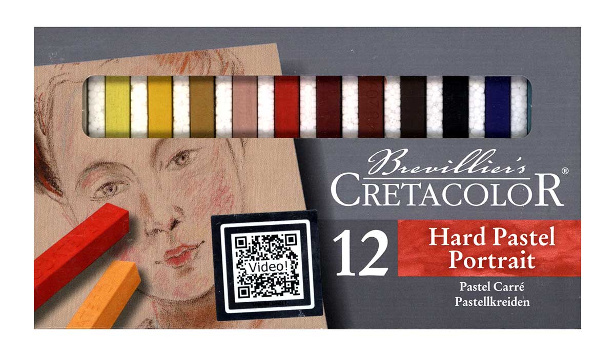 картинка Набор пастели для портретирования PORTRAIT CARRE 12шт, картонная уп-ка